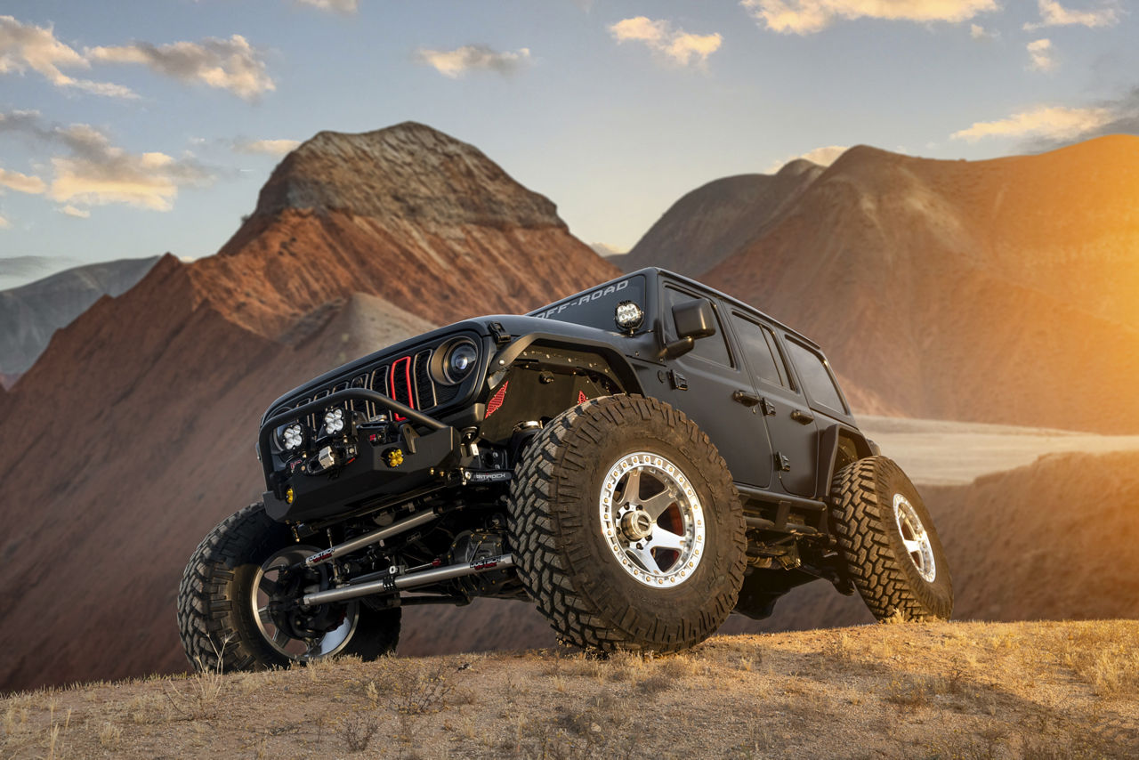 2022 Jeep Wrangler - KMC VI BEADLOCK - Machined | Wheel Pros